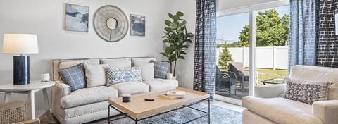 Floor plan for 2 beds, 2 baths